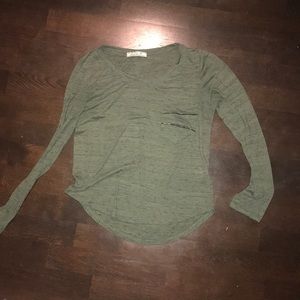 Chloe K green long sleeve